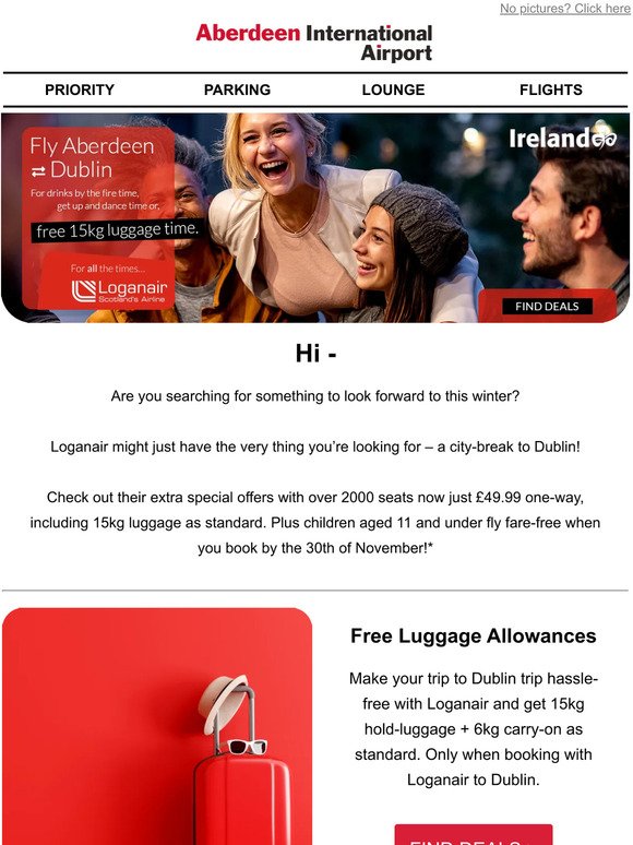 Loganair Dublin Deals — ✈️