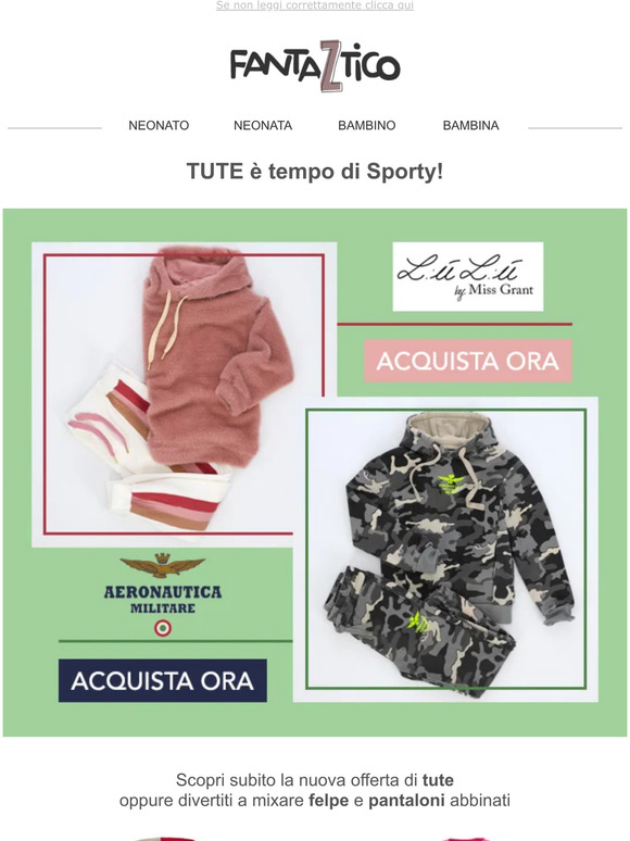 TUTE E' tempo di Sporty!
