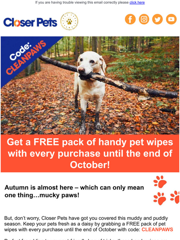 Calling all pet owners, here's a free gift on us!