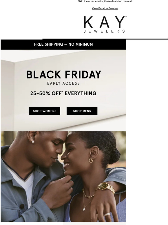 Kay Jewelers: 25-50% OFF it ALL | Black Friday Early Access | Milled