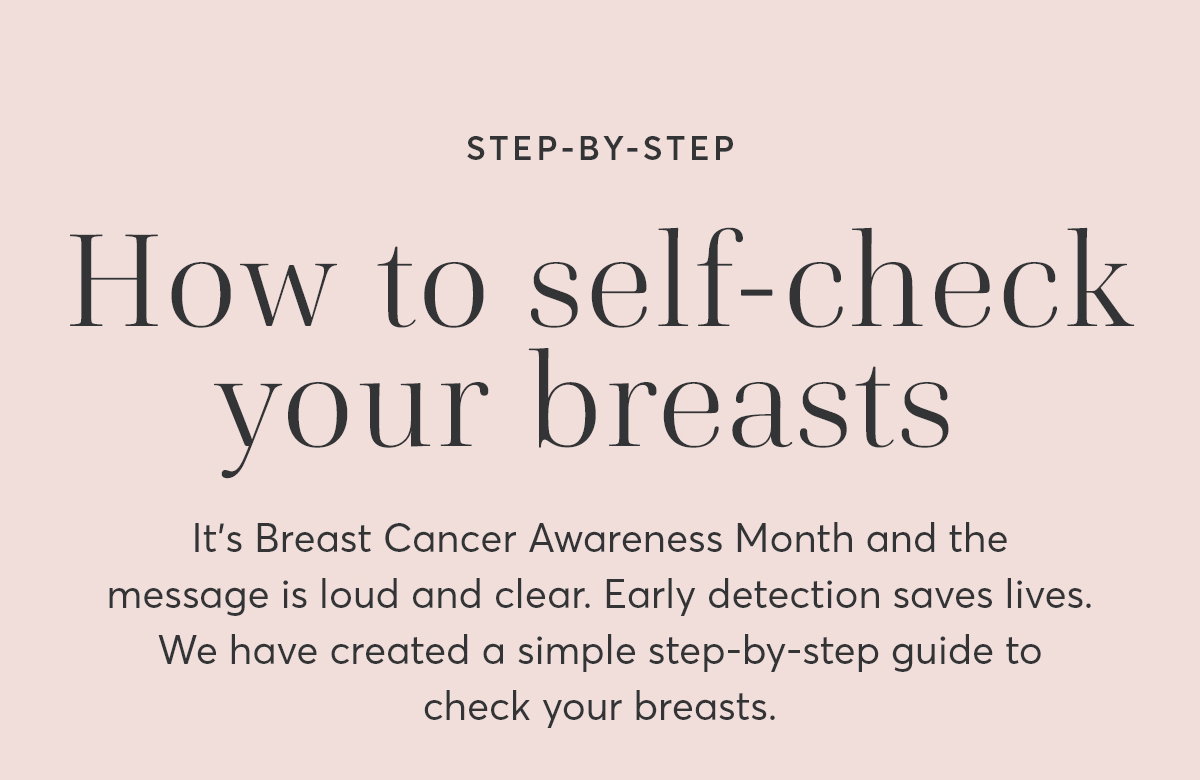 How to check your breasts