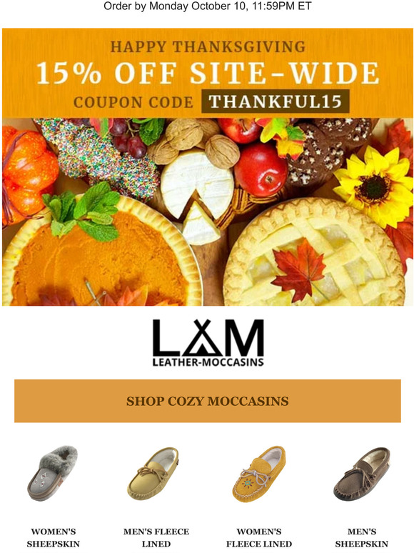 Happy Thanksgiving 🍁 15% Off
