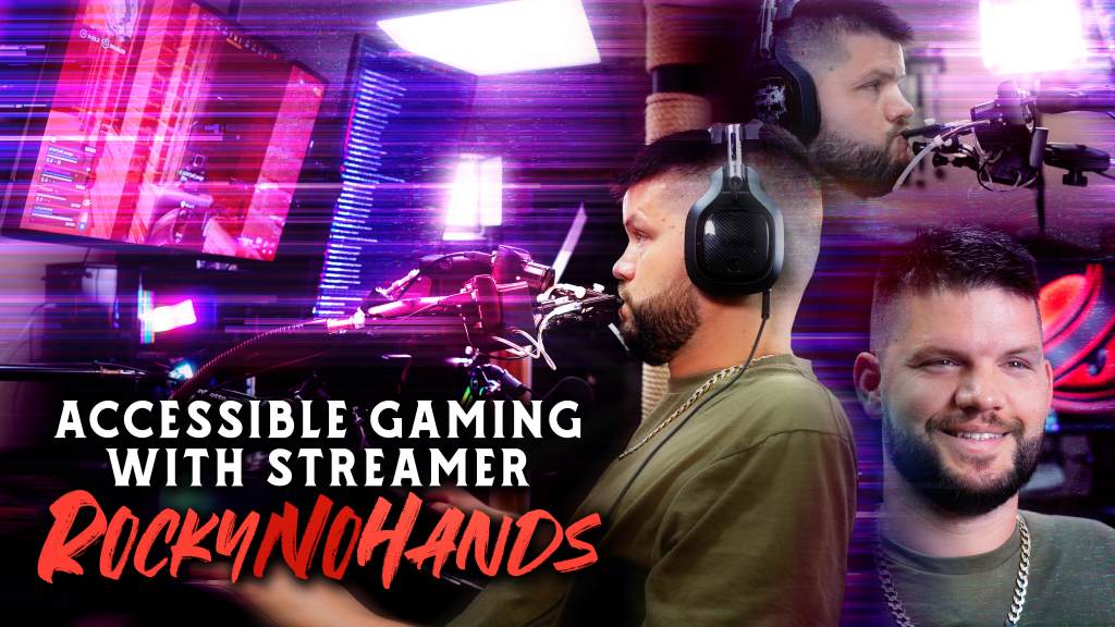 Weekly Weird: ACCESSIBLE GAMING WITH STREAMER ROCKYNOHANDS