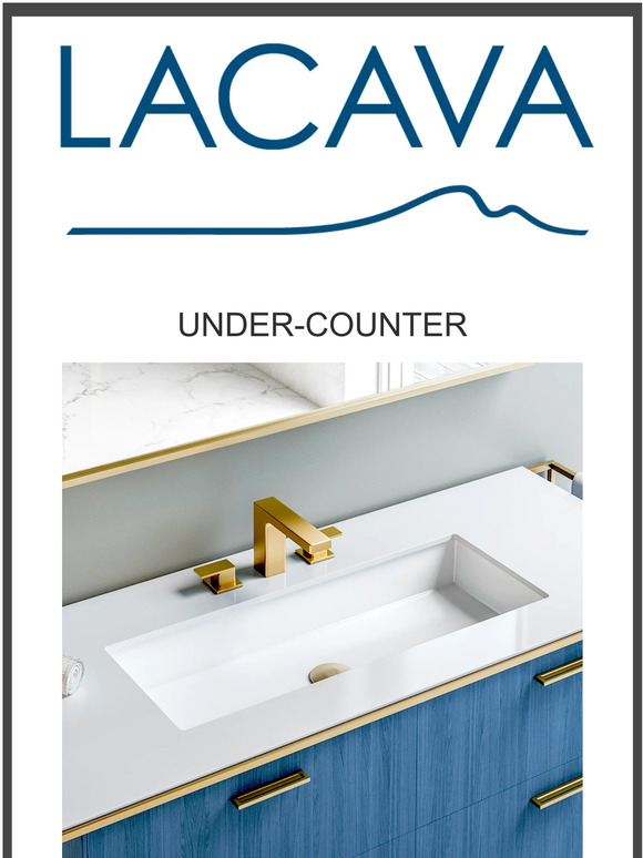 Lacava Undercounter Sinks Milled