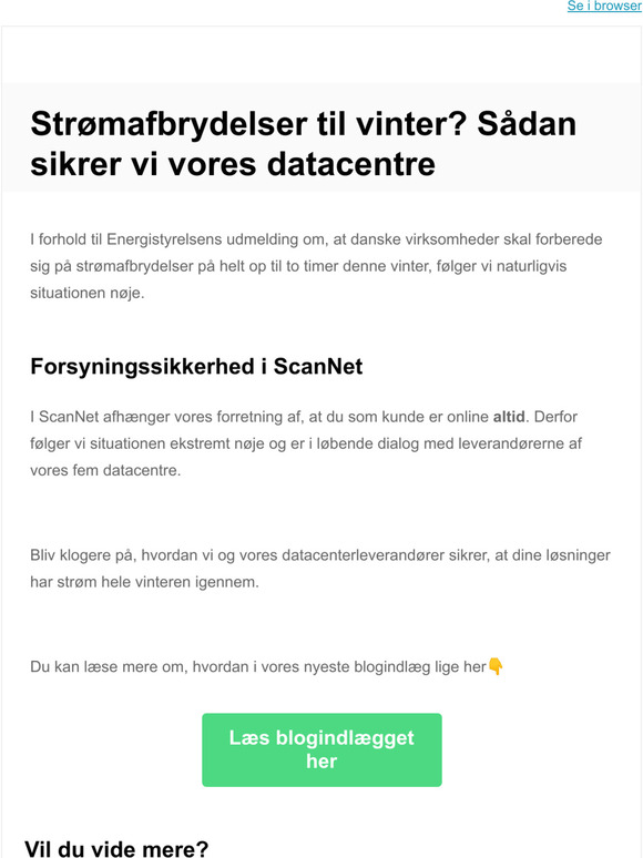 Strømafbrydelser til vinter?