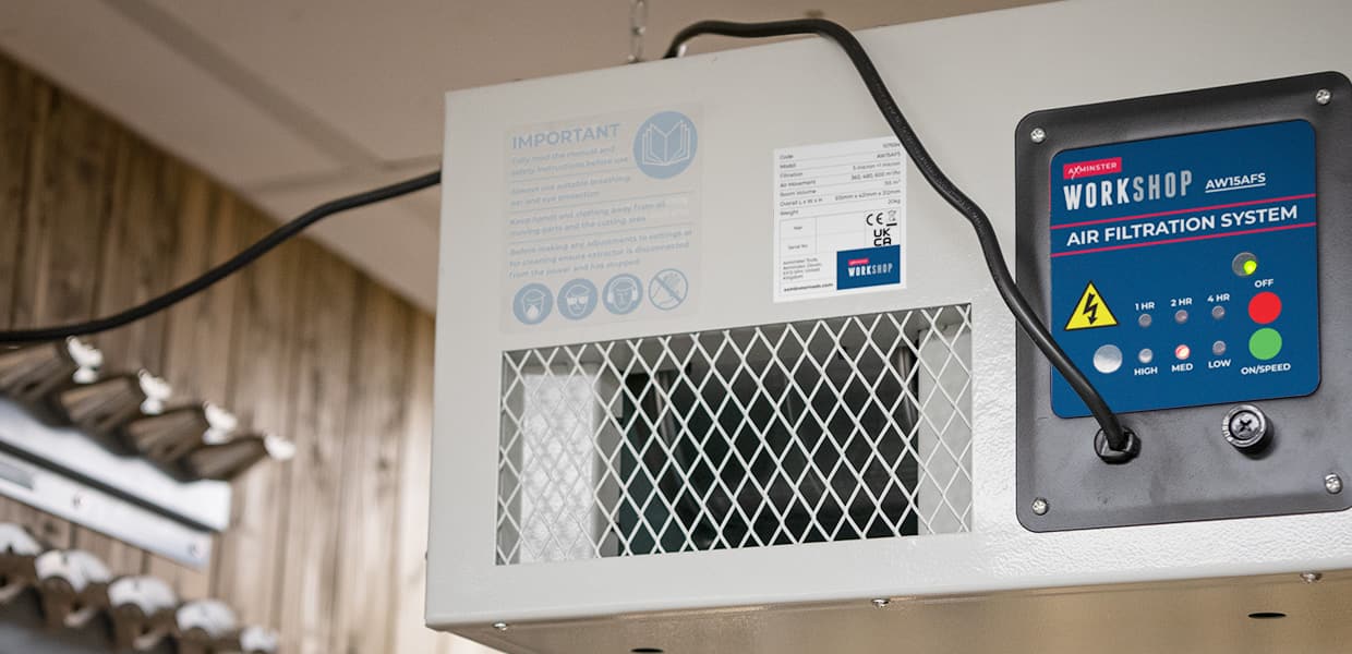 Axminster Workshop Aw15afs Air Filter