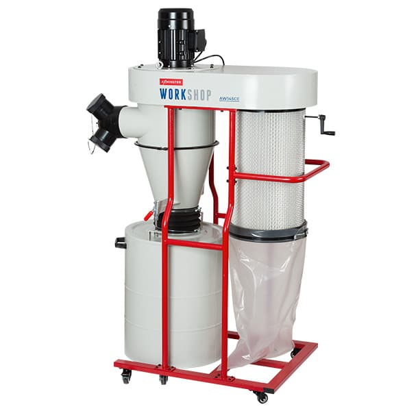Axminster Workshop AW145CE Cyclone Dust Extractor - 230V