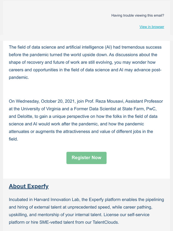 Live Webinar: The Future of AI Jobs and How to Stay Relevant in a Remote Economy