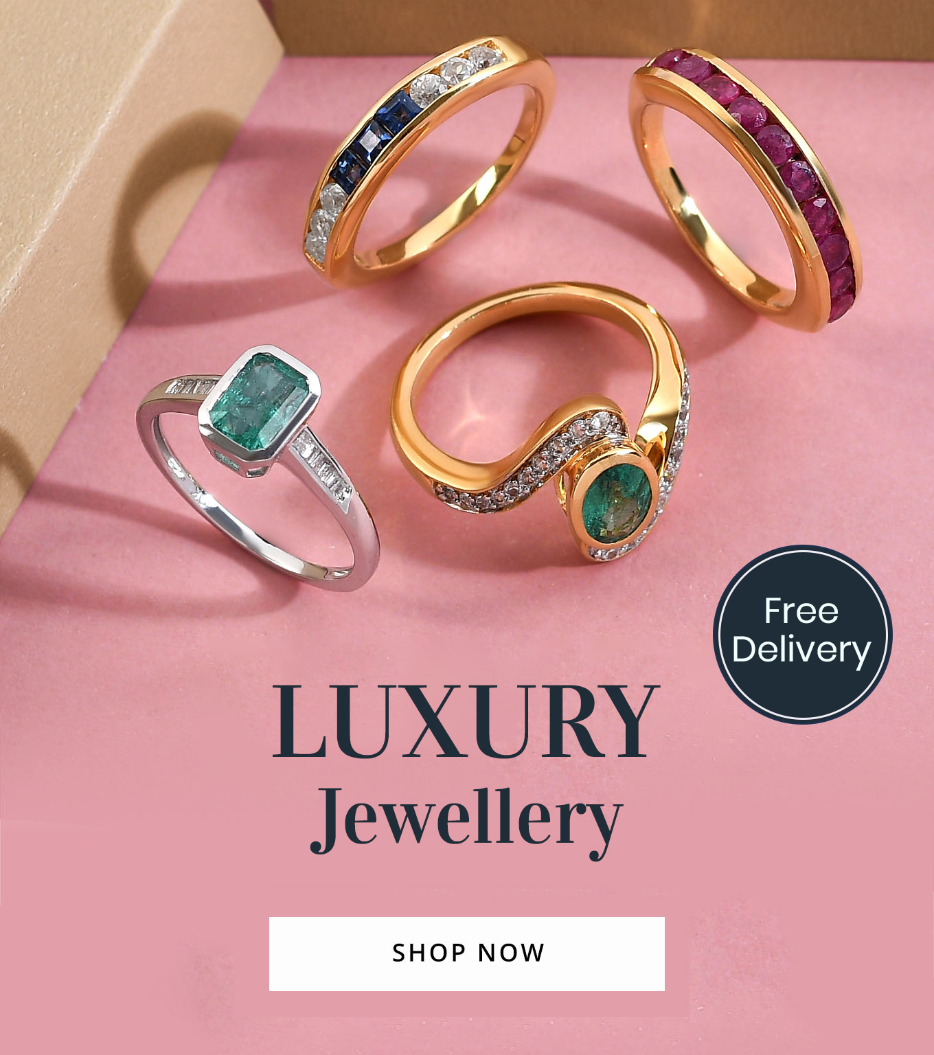 tjc Drape in the ecstasy of LUXURY JEWELLERY with an EXTRA 30 and