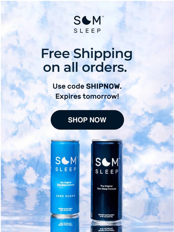 Get Free Shipping on all orders!