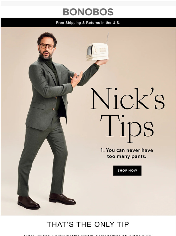 Bonobos Style Tips With Nick Kroll Milled