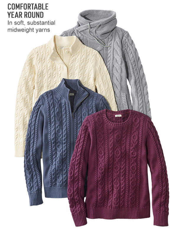 Double L Sweaters for women.