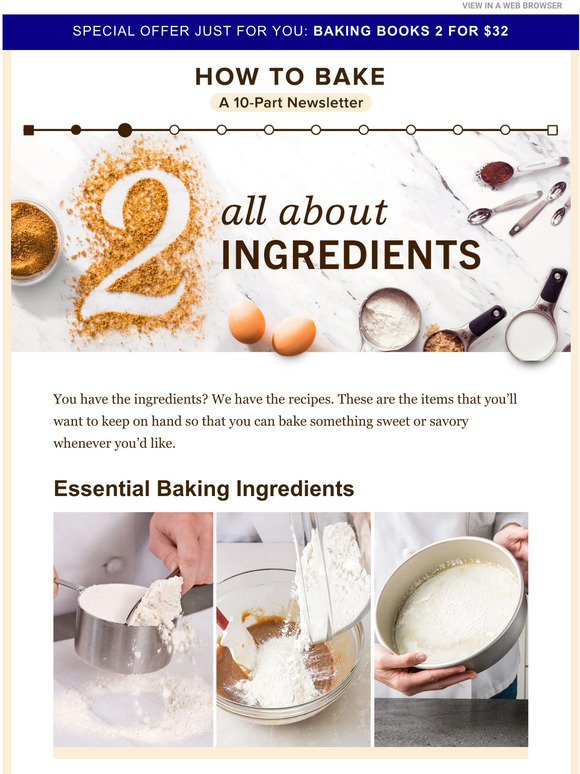 America's Test Kitchen: How to Bake: All About Ingredients | Milled