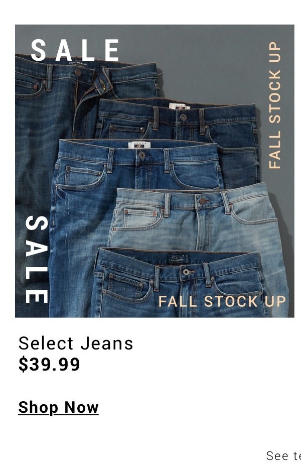 Jeans Starting at 39 99 