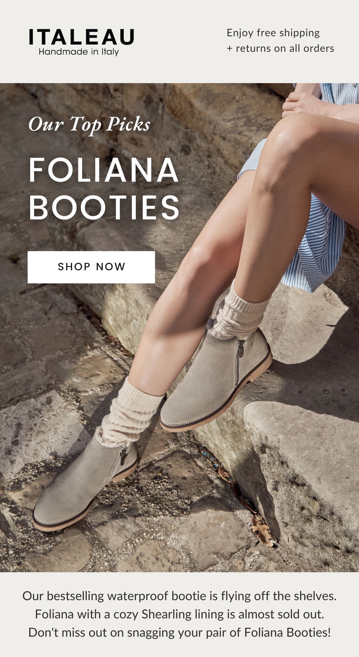 Foliana waterproof clearance bootie