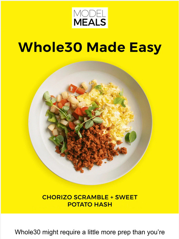 Hassle-free Whole30 is here