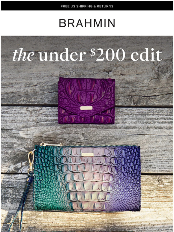 Brahmin Handbags Shop these under 200 styles Milled