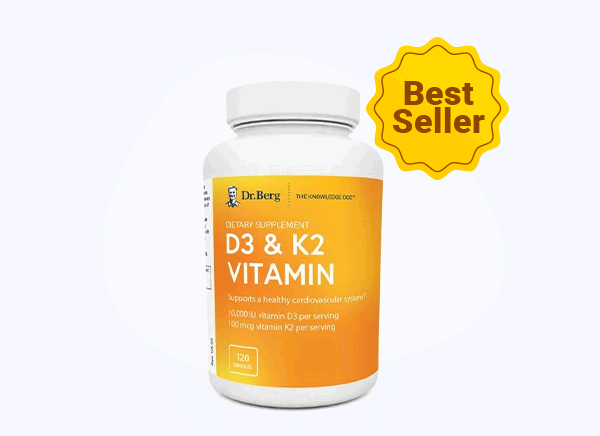 D3 & K2 Vitamin - BEST SELLER