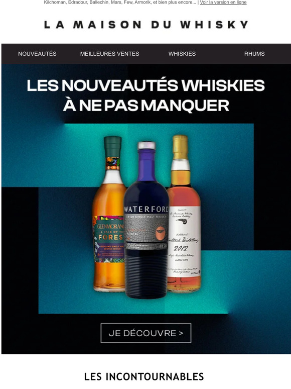 La Maison du Whisky Les nouveautés à ne pas manquer Milled