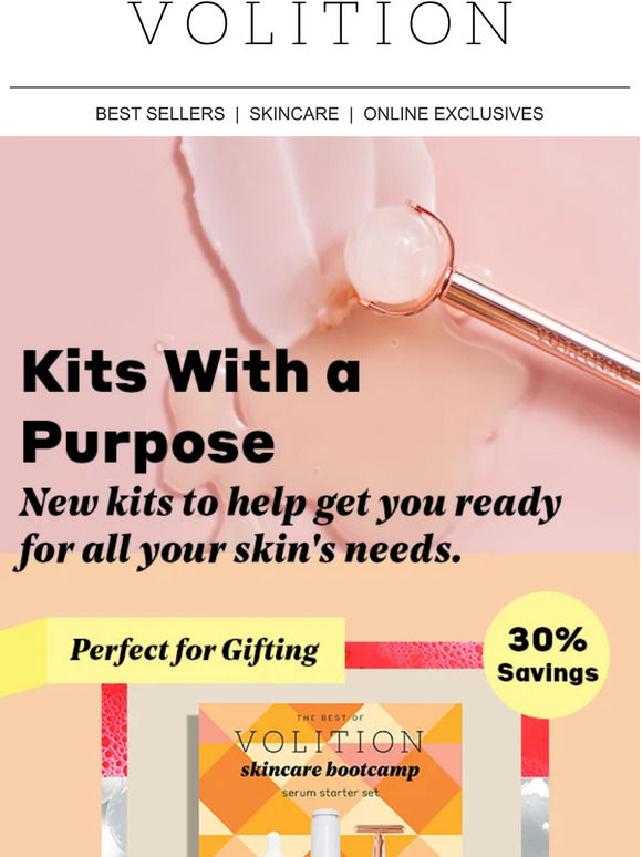 Volition Beauty: Season of Skincare Savings!  Milled