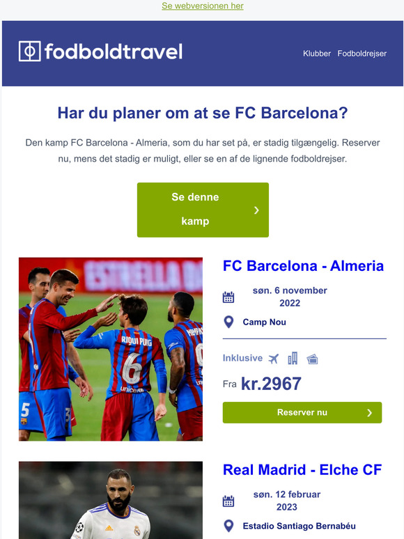 Nu stadig tilgængelig: FC Barcelona - Almeria