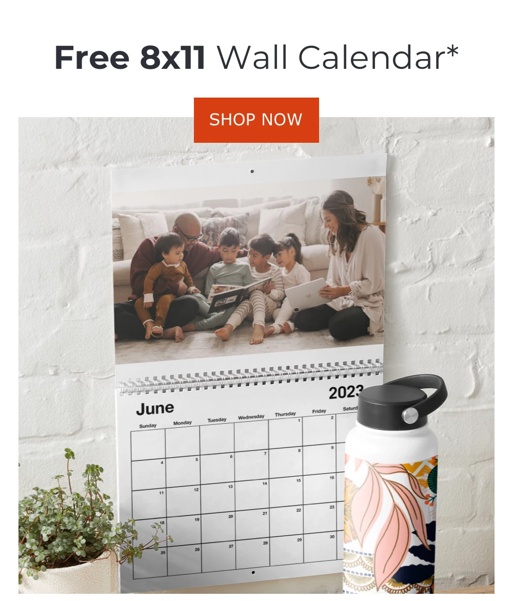 Shutterfly: You deserve it! Get a COMPLIMENTARY 8x11 wall calendar + another freebie | Milled