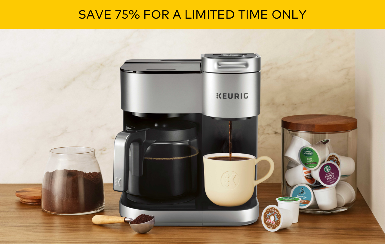 Keurig sale: Save 25% sitewide on Keurig coffee makers, coffee and more