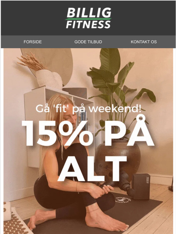 Træn derhjemme BILLIGT 😍