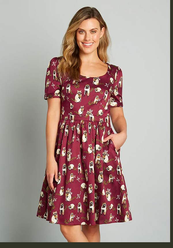 What's the Scoop? A-Line Dress