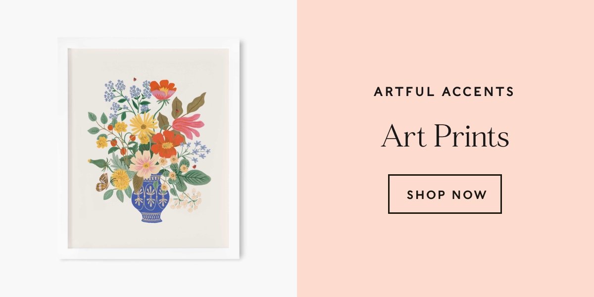 Artful accents. Shop art prints