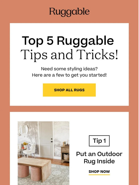 Ruggable Try These Top 5 Ruggable Tips and Tricks! Milled