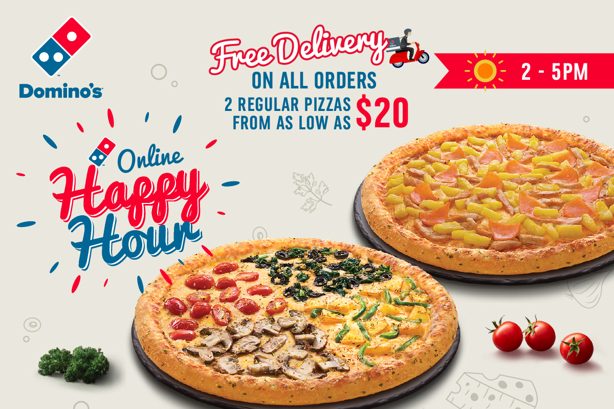 Domino's Pizza: New Happy Hour Teatime Sets | Milled