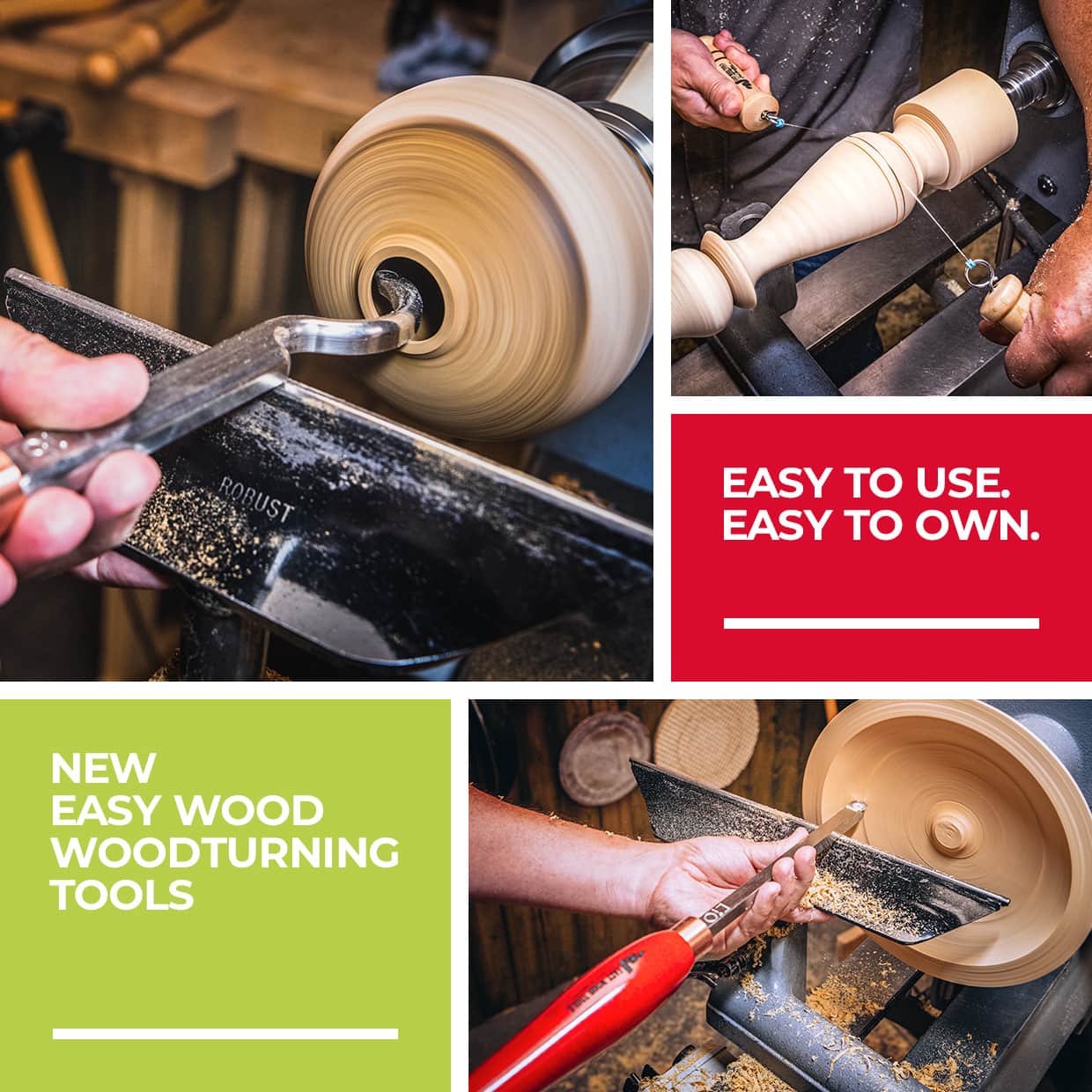 Axminster Tools New Easy Wood Woodturning Tools Milled