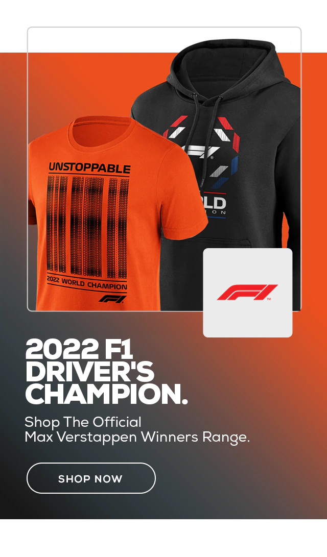 fanaticsintl F1 Official Max Verstappen Winners Range Milled