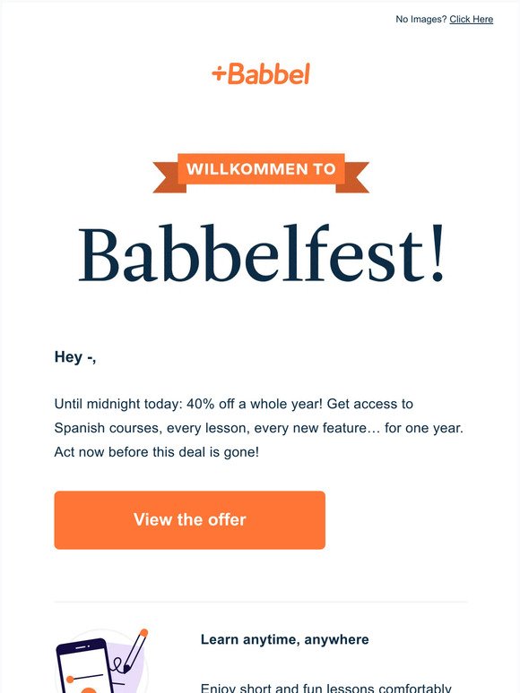 Last Chance: Babbelfest Flash Sale!