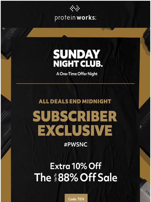 📣SUBSCRIBER SPECIAL: Save EXTRA On Sale