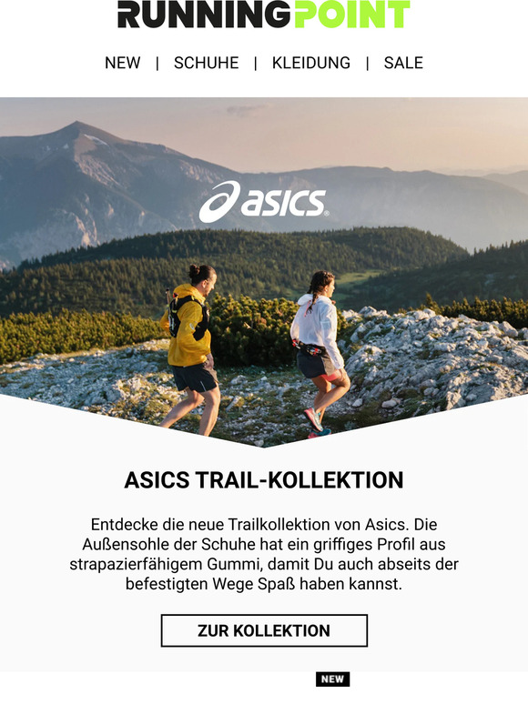 Die neue Trailrunning-Kollektion von Asics