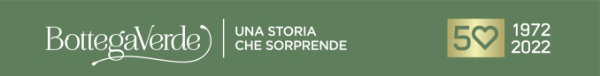 Bottega Verde leader italiana nella vendita di cosmetici a base di principi attivi naturali.