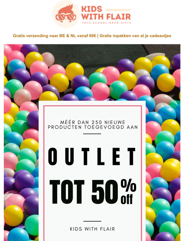 Herfstschoonmaak! Méér dan 250 producten extra in onze outlet
