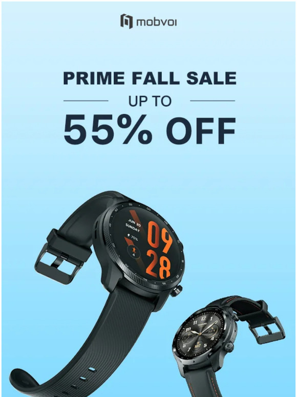 PRIME FALL SALE ⚡️| Save Up To 55%!
