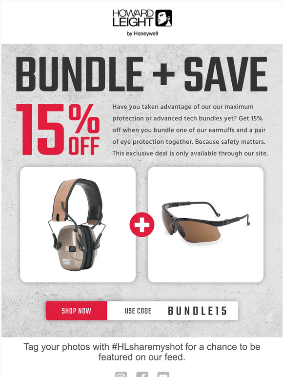 Get 15% Off When You Bundle