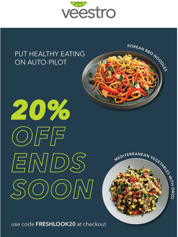 20% OFF | Take cooking off your list 🧑‍🍳