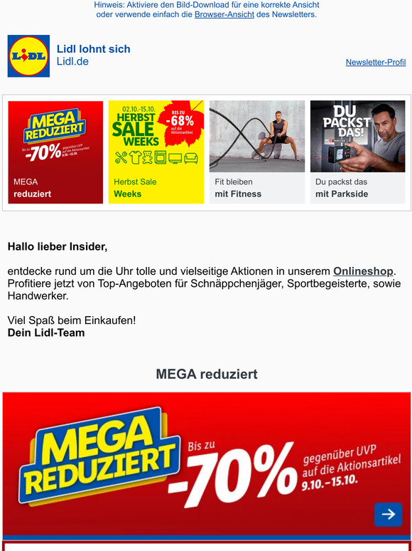 lidl 24/7 für dich da Dein Milled