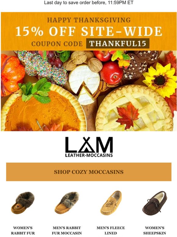 Last Day to Save! Happy Thanksgiving 🍂🙏🍁