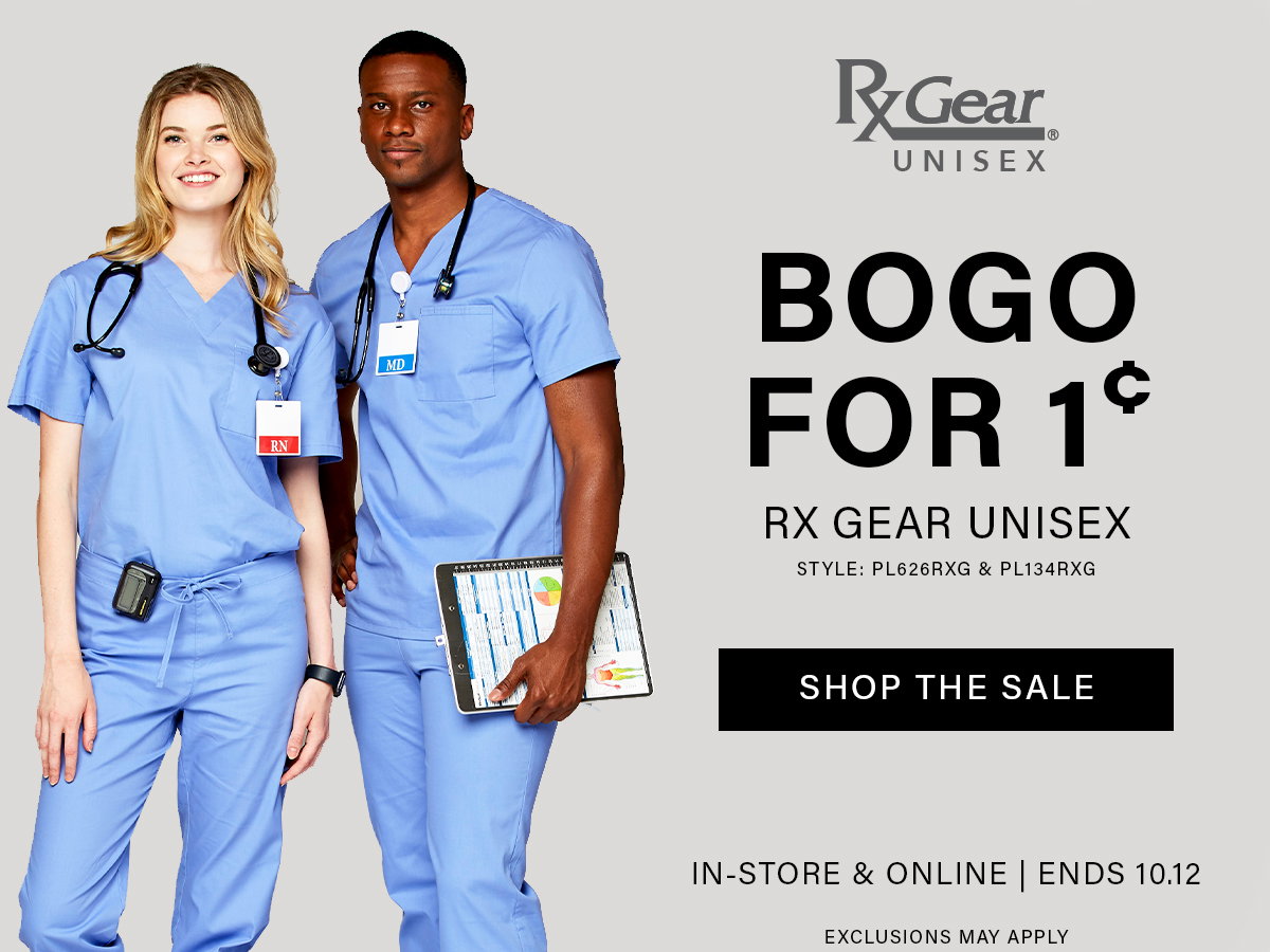 Shop BOGO for a penny from Rx Gear Unisex. In-store and online. Sale ends 10.12.22. Exclusions may apply. Shop now.