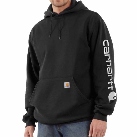 Carhartt Men's Midweight Hooded Logo Sweatshirt