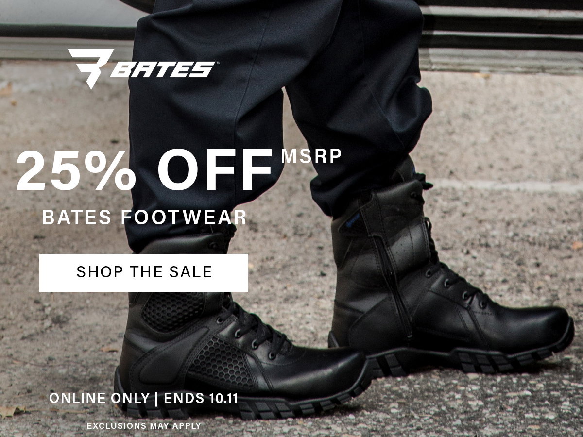 Shop 25% Off MSRP Bates. Online only. Ends 10/11/2022. Exclusions may apply. Shop now.
