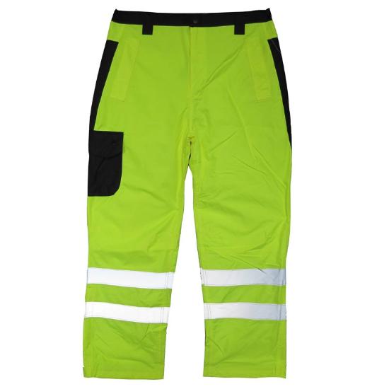 Work Force Men's Waterproof Hi Viz With Reflective Rain Pants