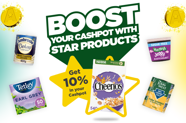 Boost your Cashpot with Star Products