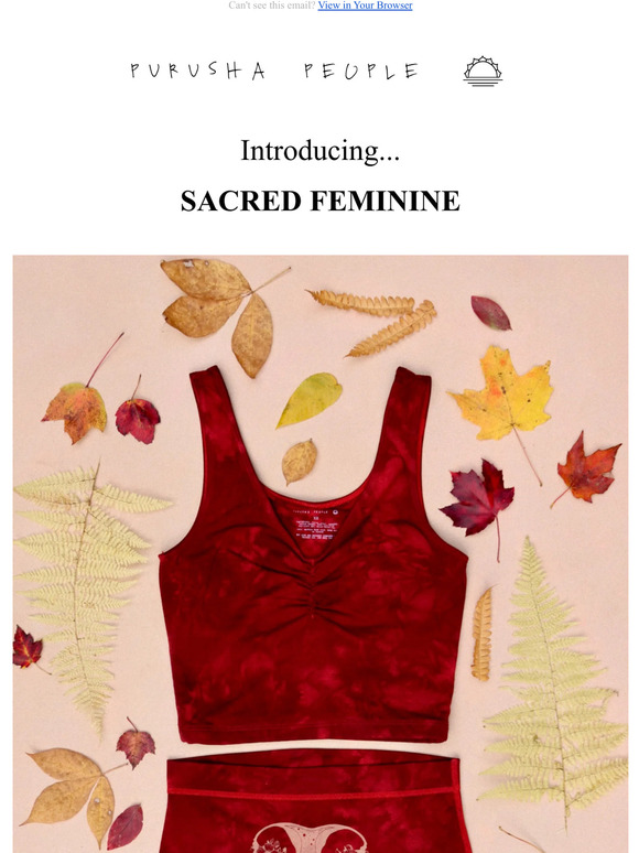 Purusha People Introducing... Sacred Feminine Milled
